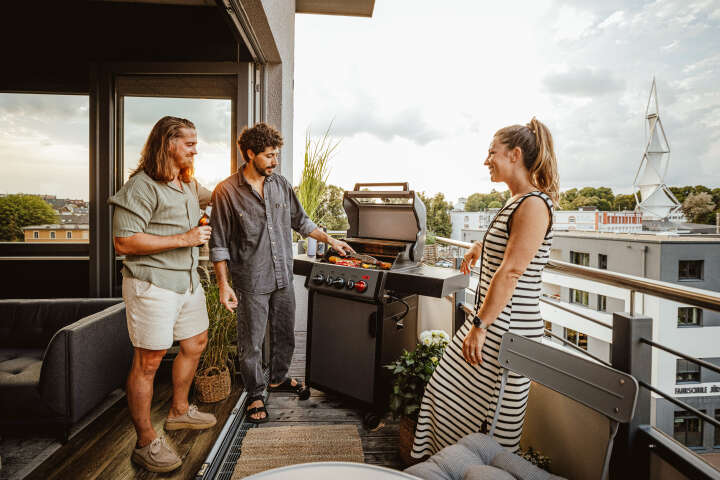 Enders Gasgrill Hyde 3 SIKR Turbo inkl. Wetterschutzhülle
